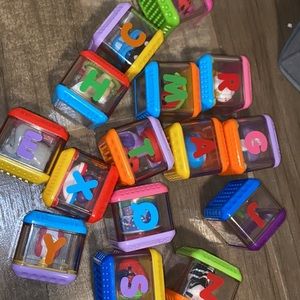 Fisher price peek a boo blocks